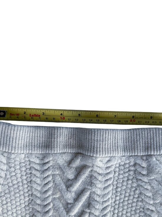 Babaton Emporia Wool Cable-Knit Mini Skirt – Aritzia (Ivory) XXS - Picture 5 of 5